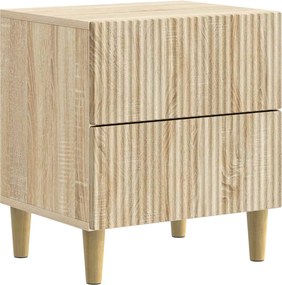 vidaXL Κομοδίνο 2 τεμ. Sonoma Δρυς 43 x 34,5 x 48 εκ