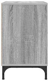 vidaXL Κομοδίνα 2 pcs Γκρι sonoma 49 x 36 x 61 εκ Επεξεργασμένο ξύλο