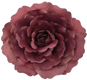 Τεχνητό Κρεμαστό Τριαντάφυλλο 00-23835-50-BURGUNDY Φ55cm Burgundy Marhome Ύφασμα,Πλαστικό