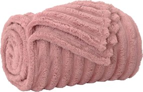 vidaXL Ριχτάρια 6 pcs Ροζ 240 x 220 cm Μαλλί