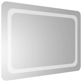 vidaXL Καθρέφτης Μπάνιου με LED 70x50 εκ.