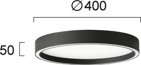 Φωτιστικό Πλαφονιέρα LED Viokef Vanessa Black 4292700