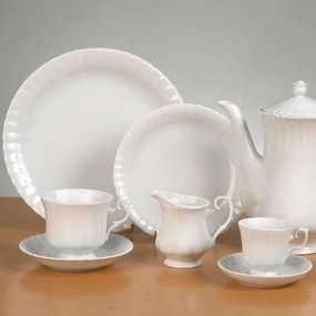 Σερβίτσιο Πιάτα Φαγητού Ivona (Σετ 72Τμχ) 36.000.30 White Cryspo Trio 72 τμχ Porcelain