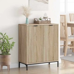 vidaXL Πλαϊνό γραφείο Δρύς Sonoma 69,5 x 33 x 82 εκ.