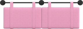 vidaXL Κρεμαστό Κεφαλάρι Ροζ ύφασμα