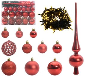 vidaXL Τεχνητό Χριστουγεννιάτικο Δέντρο με Άξονα με βάση Λευκό 120 cm