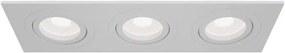 Χωνευτό σποτ οροφής Maytoni Atom 3φωτο-Λευκό