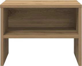 vidaXL Κομοδίνο 2 pcs artisan δρυς 40 x 40 x 30 cm Επεξεργασμένο ξύλο