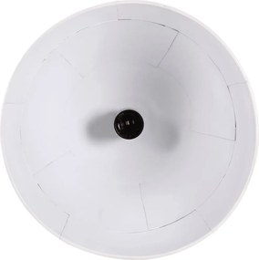 vidaXL Φωτιστικό Οροφής 25 W Λευκό 29x18x85 εκ. Ε27
