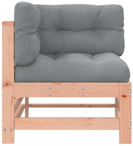vidaXL Καναπέδες Γωνιακοί με Μαξιλάρια 2 τεμ. Μασίφ Ξύλο Ψευδοτσούγκας