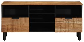 vidaXL Ντουλάπα τηλεόρασης 100x33,5x46 εκ. Μασίφ ξύλο ακακίας