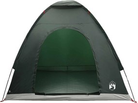 vidaXL Σκηνή Camping 2 ατόμων Στρατιωτικό Πράσινο