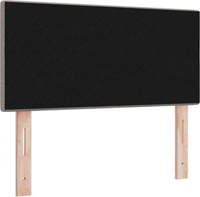 vidaXL LED κεφαλάρι Taupe ύφασμα