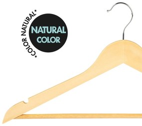 Σετ Kρεμαστρών Max Home Φυσικό Ξύλο Χάλυβας 44,5 x 23 x 1 cm 20 Τεμάχια (4 Μονάδες)