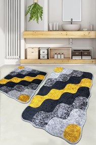 Bathmat Set (2 Pieces) Circle - Yellow Yellow
Anthracite
Grey