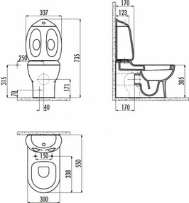 Creavit Duck Set (Παπάκι) BTW - Παιδική Λεκάνη