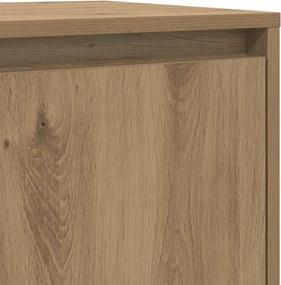 vidaXL Παραδοσιακά Πλευρικά Έπιπλα 2 τμχ. artisan δρυς