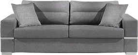 Καναπές Φένια Διθέσιος-165φ 90β εκ-Γκρι Anoixto