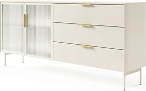 Μπουφές Luminus 2D3S-Cashmere - 191.30Χ39.30Χ61.60cm