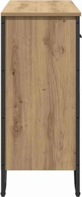 vidaXL Πλαϊνό γραφείο Artisan Oak 97 x 32,5 x 74,5 εκ.