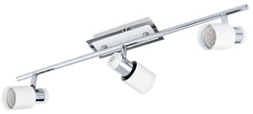 Φωτιστικό Σποτ Eglo 92086 DAVIDA Λευκό (White)|Χρώμιο (Chrome) 3000K