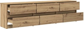 vidaXL Μονάδες TV 2 pcs Artisan Oak Επεξεργασμένο ξύλο
