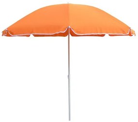 Umbrella for the beach Fiberglass Rays 2m  Orange