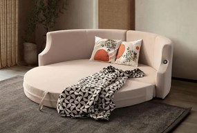 3-Seat Sofa-Bed Letto - Cream Cream