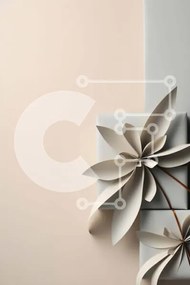 Intra Συλλεκτικό Ξύλινο Παζλ Plywood  4mm - Χάρτινες ανθοσυνθέσεις σε κουτιά δώρων Σε Ξύλινο Κουτί - Διαστάσεις: 10x10 cm – 25 κομμάτια