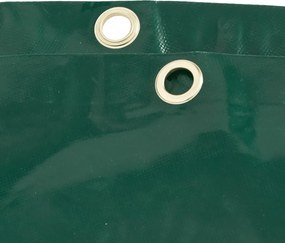 vidaXL Μουσαμάς Πράσινος Ø 2,8 μ. 650 γρ./μ²