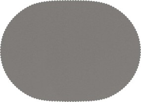 vidaXL Ύφασμα Τραπέζης Ανοιχτό γκρι 160 x 220 cm Ωοειδής
