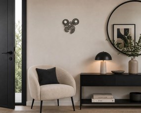 Μεταλλική Κρεμάστρα τοίχου Arabesque Fango Arti e Mestieri