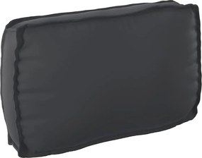 vidaXL Σετ Μαξιλαριών Πάγου 3 pcs Μαύρο Ύφασμα Όξφορντ