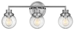 Απλίκα Φωτιστικό Μπάνιου 3xE27 IP44 Poppy Quintiesse Elstead Lighting-QN-POPPY3-PC-BATH-Χρώμιο QN-POPPY3-PC-BATH