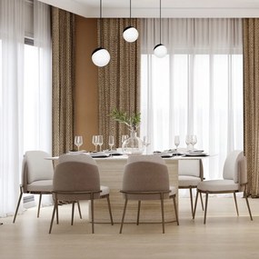 Κρεμαστό Φωτιστικό Sfera 65cm 3xE14 Μαύρο