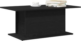 vidaXL Τραπεζάκι σαλονιού Μαύρη Οξυά 102 x 55,5 x 40 cm