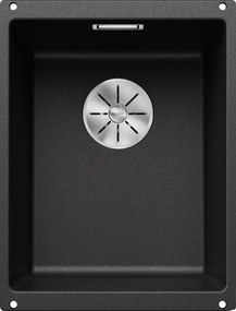 Blanco Subline 320-u - Υποκαθήμενος Νεροχύτης Κουζίνας Γρανίτη 35x46 - Antracite