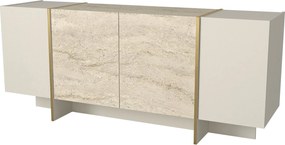 Μπουφές Τραβερτίνη / Sandstone VEYRON 180x46,6x75,5