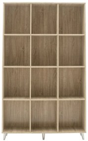 Βιβλιοθήκη FIRENZE pakoworld χρώμα sonoma 107x28,6x178εκ (1 τεμάχια)