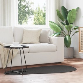 vidaXL Χαλί  'HUARTE' Χαμηλής Πέλειας Μαλακό και Πλενόμενο Ανθρακί 80x150 εκ.