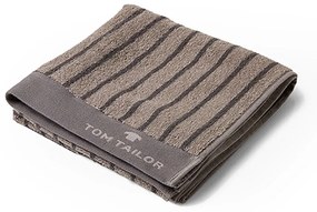 Jacquard Towel 100-273 Dark Grey 2 διαστάσεων - ΠΡΟΣΩΠΟΥ 50X100