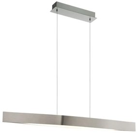 Φωτιστικό κρεμαστό ράγα LED FORNES ατσάλινο διάφορα χρώματα Eglo-93908-Νίκελ Ματ 93908