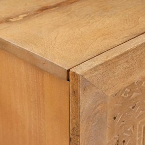 vidaXL Πλαϊνό γραφείο 90 x 33 x 75 εκ Στερεό ξύλο μάνγκο