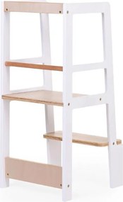 Παιδικός Πύργος Εκμάθησης Λευκό-Φυσικό Childhome