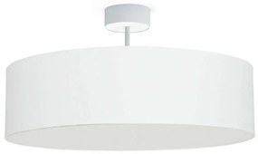 Φωτιστικό Οροφής - Πλαφονιέρα Violet 7958 E27 25W White Nowodvorski Μέταλλο,Ύφασμα