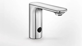 Serel / ECA 108108043 Chrome Ηλεκτρονική Μπαταρία Νιπτήρος Μονής Ροής (Ρεύματος)