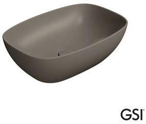 GSI Nubes Επιτραπέζιος Νιπτήρας Πορσελάνης 50x35εκ Bistro