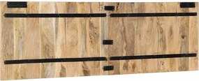 vidaXL κεφαλάρι 160 cm μασίφ ακατέργαστο ξύλο Mango