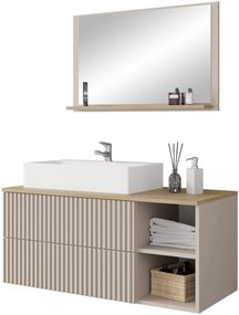 Σετ μπάνιου Kertos Ryfle I-Beige