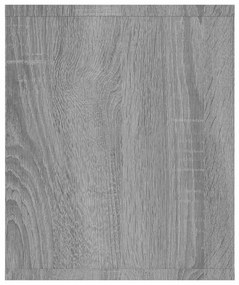 vidaXL Βιβλιοθήκη/Έπιπλο Τηλεόρασης Γκρι sonoma 143x30x36εκ Επεξ. Ξύλο